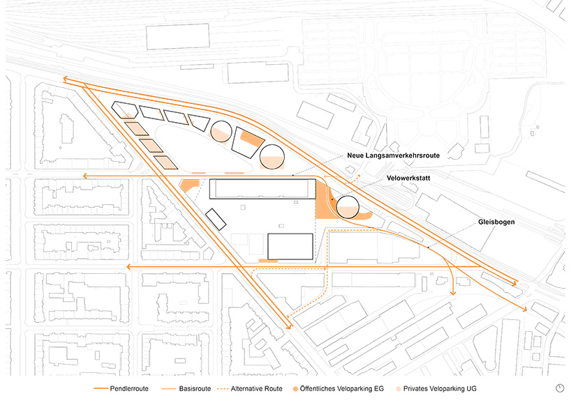 herzog & de meuron to top basel shopping center with school and sports facilities