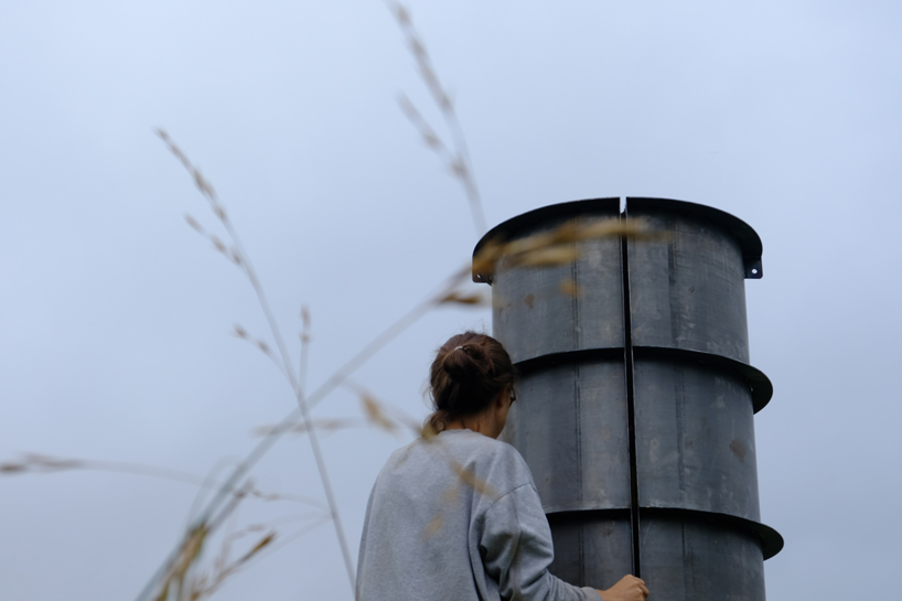 iwo borkowicz + ola korbańska transform palm tree biomass into sculptures designboom