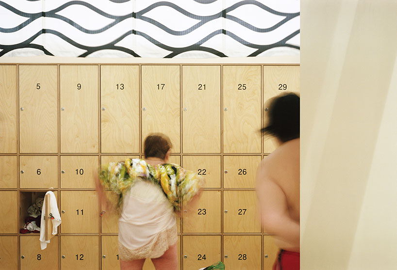 schemata architects completes bold renovation of old public bathhouse in tokyo