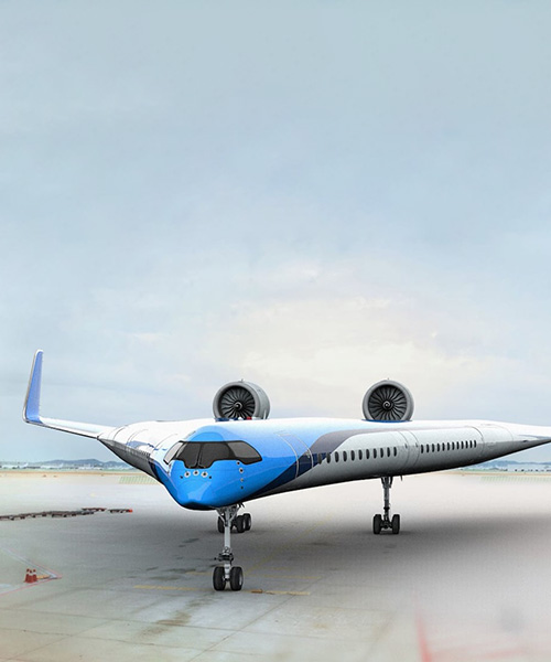 KLM & TU delft's energy-efficient flying-V aircraft model takes to the sky