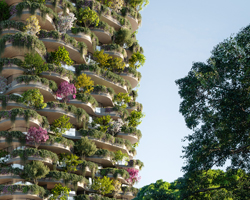 koichi takada architects unveils 'urban forest' high-rise planned for brisbane