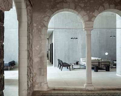 levin packer architects preserves an original ottoman structure for sofia hotel in israel