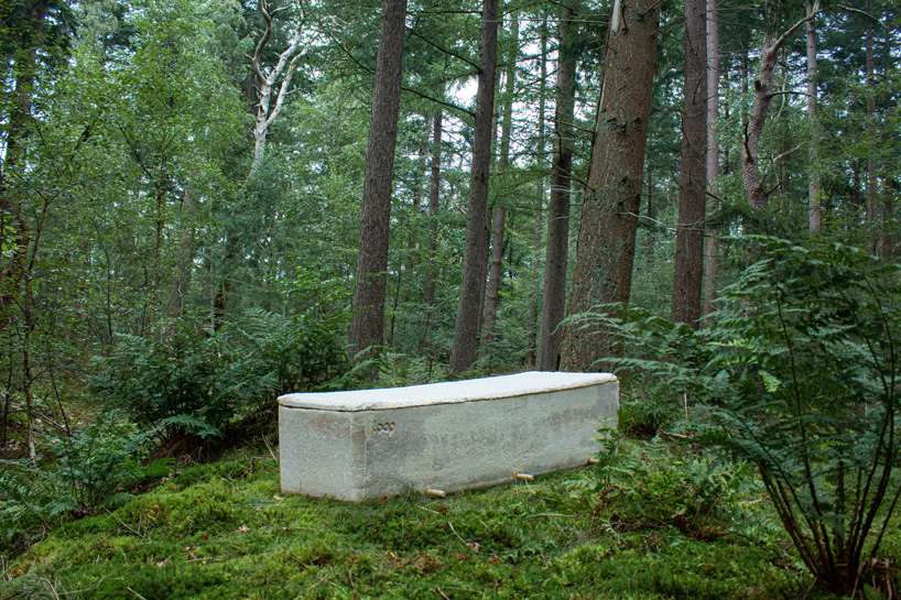 made by loop, 'living cocoon' is the world’s first living coffin made of mushroom mycelium