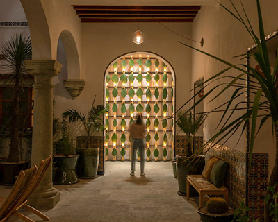luis carbonell renovates a 16th century house to create a charming B&B in oaxaca, mexico