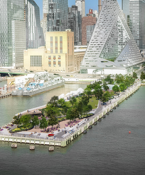 melk develops 'pier 97' for hudson river park in new york