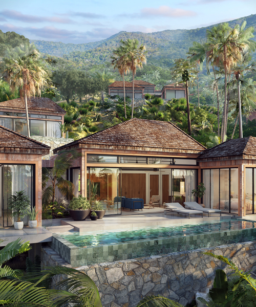 michaelis boyd proposes luxury senior living among sloping thailand jungle