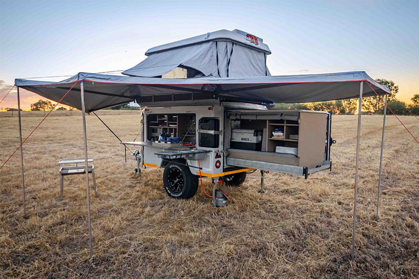 African Born Mobi X Adventure Camper Unfolds Into A Six Person Sleeper