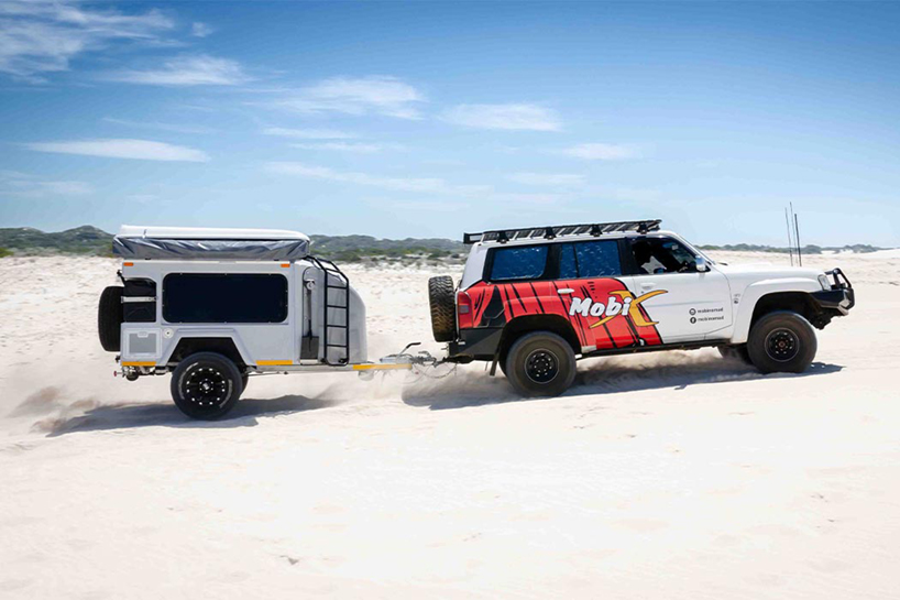 African Born Mobi X Adventure Camper Unfolds Into A Six Person Sleeper