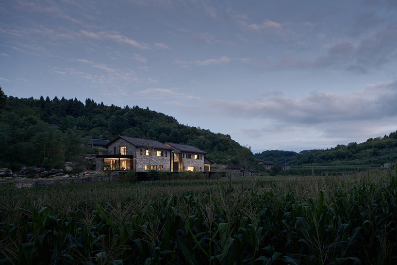 nanchawan·shiwu tribe homestay nestles into a mountain village in china designboom