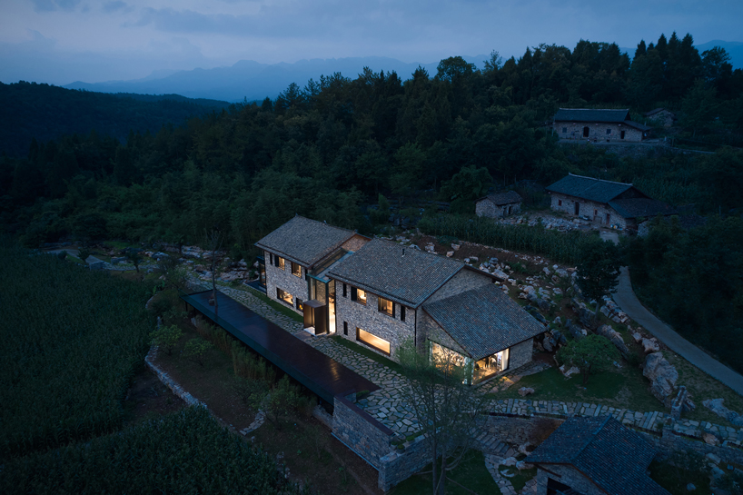nanchawan·shiwu tribe homestay nestles into a mountain village in china designboom