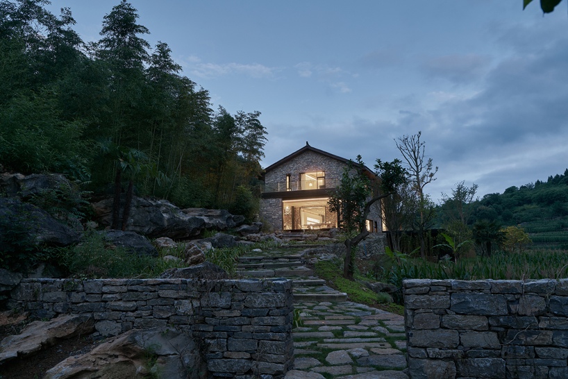 nanchawan·shiwu tribe homestay nestles into a mountain village in china designboom