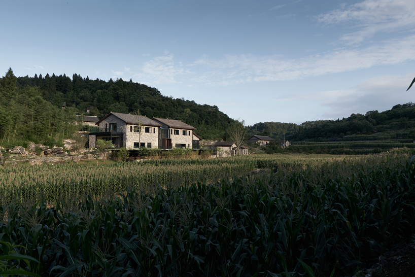 nanchawan·shiwu tribe homestay nestles into a mountain village in china designboom