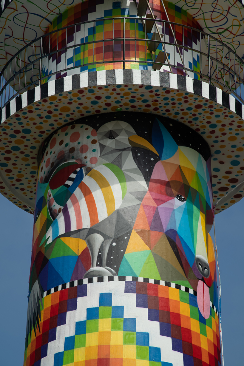 Faro Lighthouse Undergoes A Vibrant Transformation By Okuda San Miguel