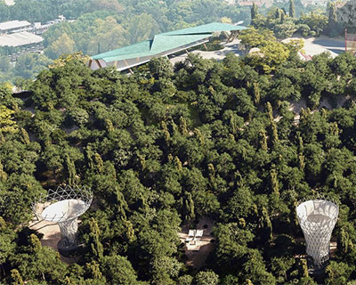 panoramic observation platform proposal transforms lycabettus hill in athens