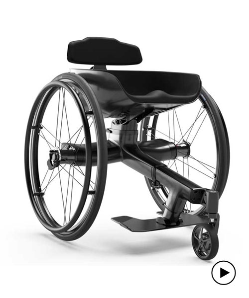 PARAFREE is a modular wheelchair system that enables toolless customization