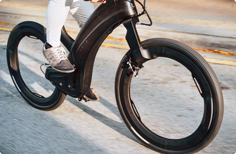 Electric bike 2025 without spokes