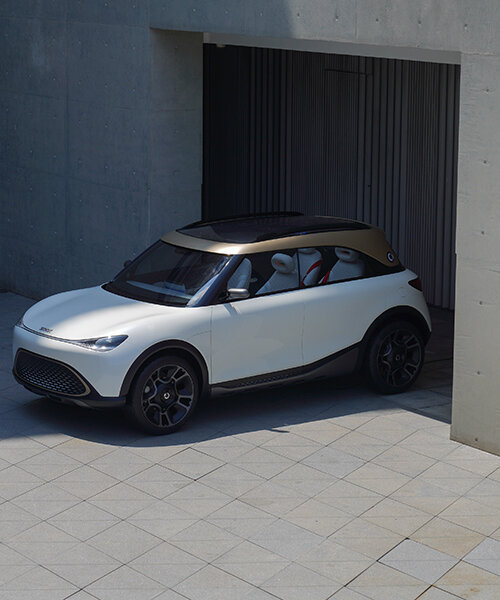electric smart concept #1 SUV crossover reveals spacious, AI-integrated interior