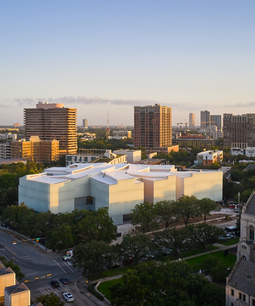 steven holl-designed 'kinder building' for the museum of fine arts, houston prepares to open
