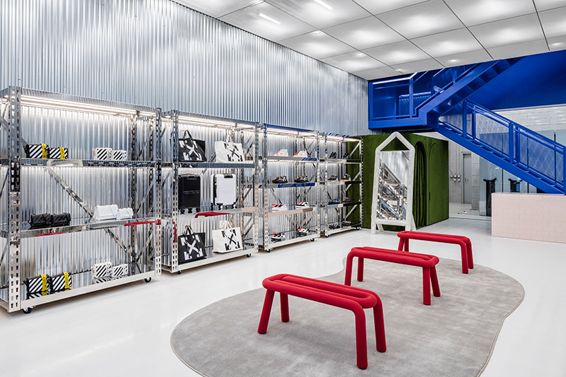 virgil abloh and open off-white's flagship miami store