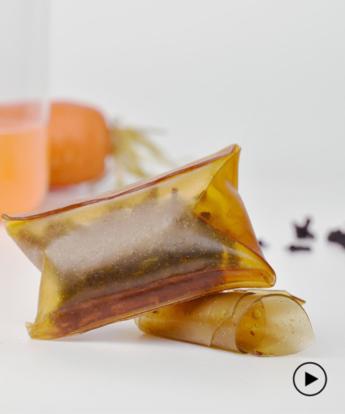 wenwen fan develops colorful seaweed wrappers as alternative, edible food packaging
