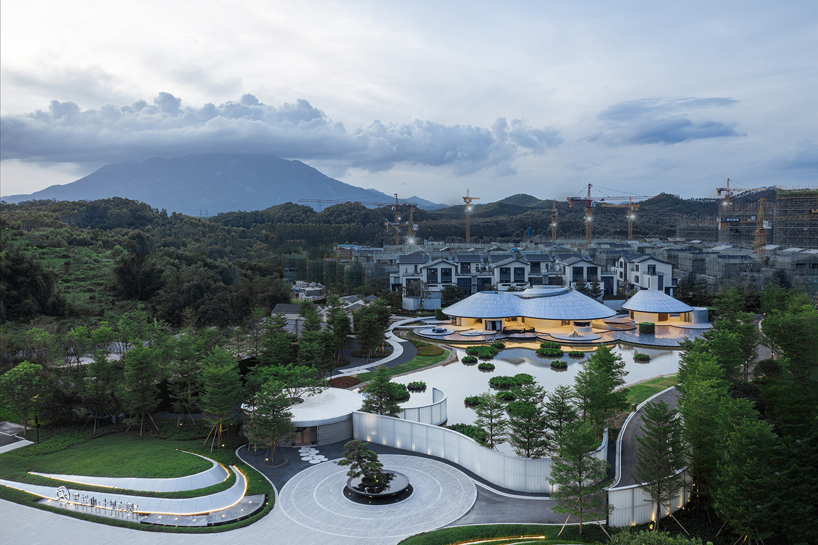 wutopia lab completes the 'aluminum mountain' in guangdong, china designboom