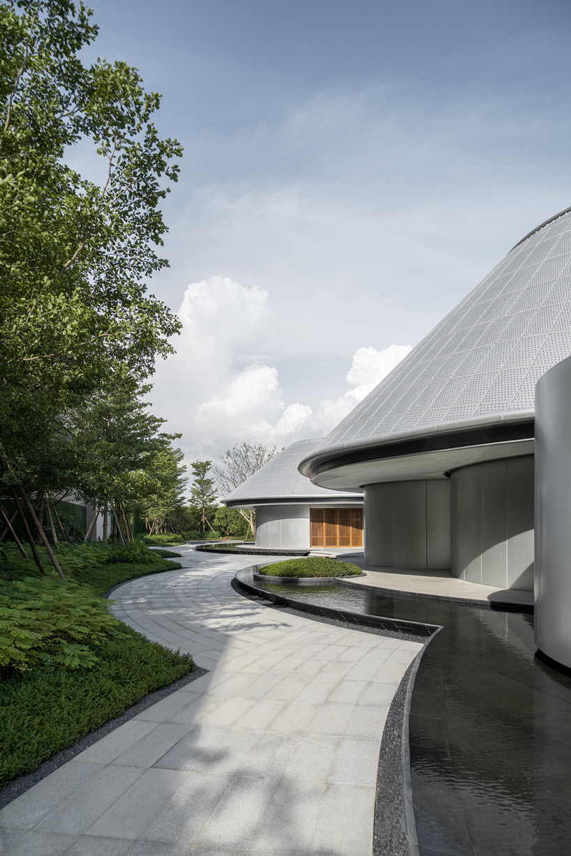 wutopia lab completes the 'aluminum mountain' in guangdong, china designboom