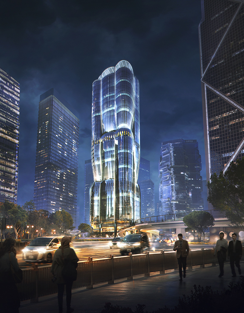 zaha hadid architects reinterprets hong kong orchid tree for '2 murray road' tower