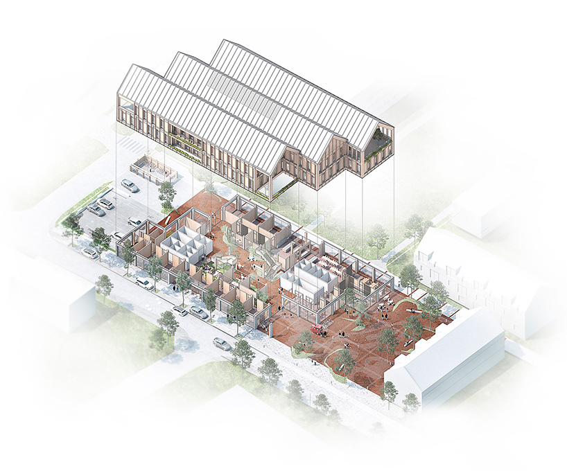 AART to grow 'babylonian garden' in wooden office and community center in denmark