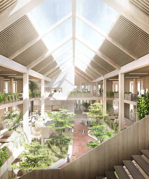 AART to grow 'babylonian garden' in wooden office and community center in denmark