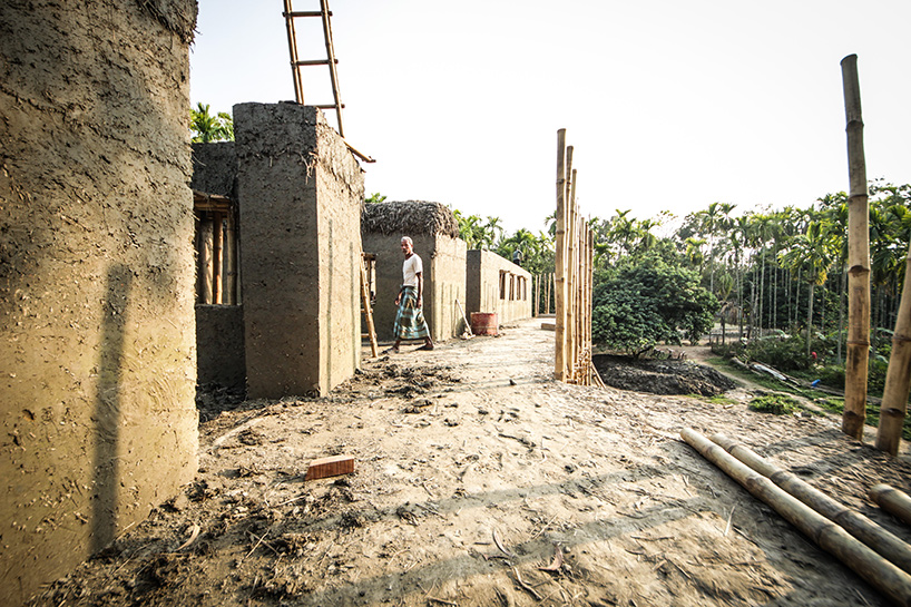 anna heringer's 'anandaloy' is a mud and bamboo community center in bangladesh