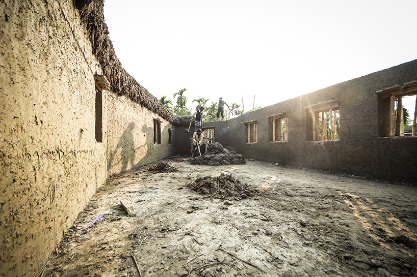 anna heringer's 'anandaloy' is a mud and bamboo community center in bangladesh