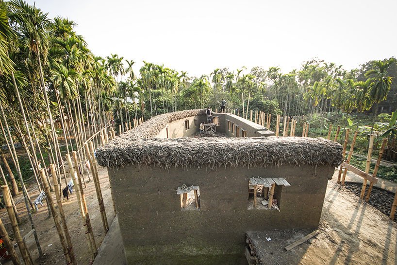 anna heringer's 'anandaloy' is a mud and bamboo community center in bangladesh