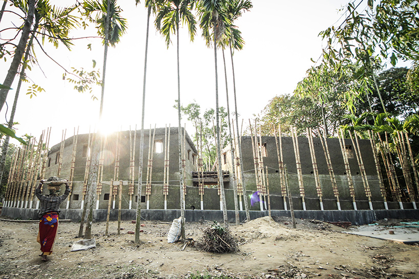 anna heringer's 'anandaloy' is a mud and bamboo community center in bangladesh