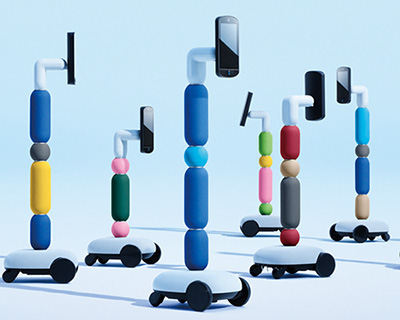 newme is an tele-presence avatar robot by japan's largest airline