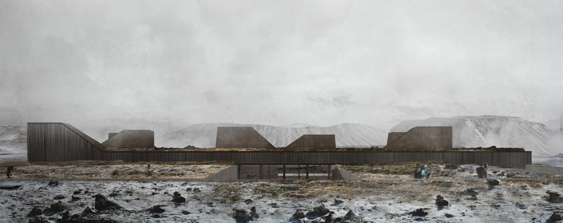 bee breeders unveils the winners of 'iceland volcano museum' competition designboom