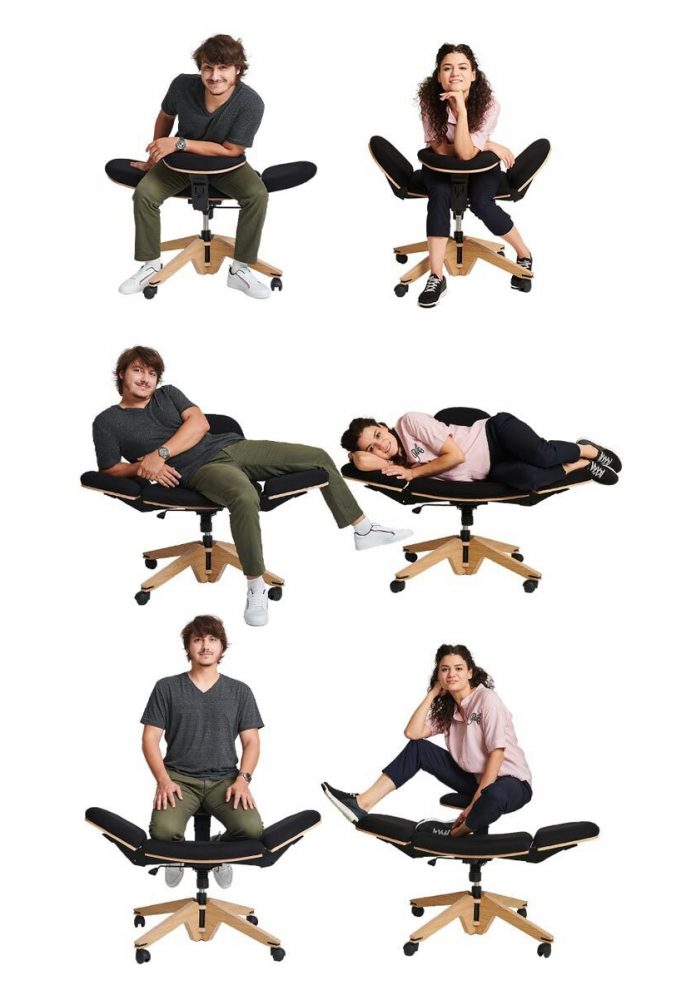 Beyou Is A Transforming Chair With Over 10 Different Ways To Sit