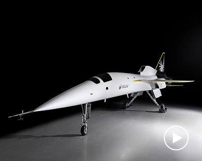 break the sound barrier with boom supersonic's XB-1 airplane made with 3D-printed parts