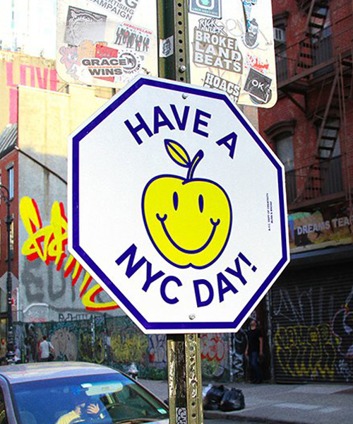 burn & broad turn new york city street signs into playful public art