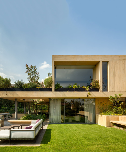 estudio MMX shapes CBC house in mexico city as a continuous garden