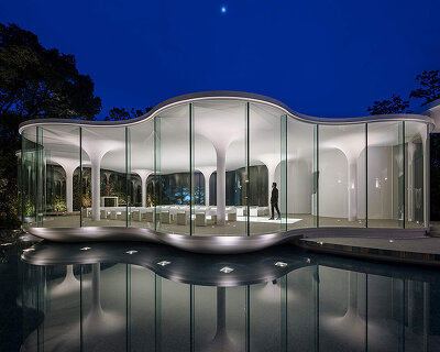 KTX archilab completes cloud of luster, a wedding chapel in himeji, japan