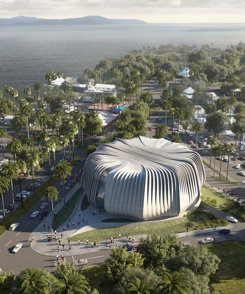 contreras earl architecture unveils plans for the living coral biobank in australia