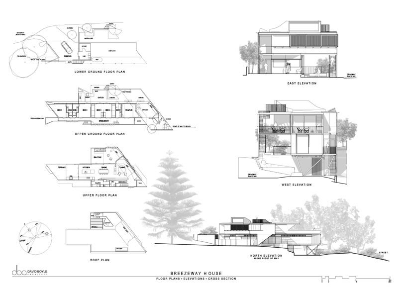 David Boyle Sculpts The Breezeway House, House Plans With Breezeway