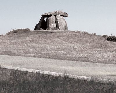 agnieszka luksik designs a subtle museum path around a megalithic ruin in portugal
