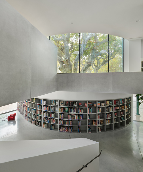 dominique coulon turns a 17th century mansion into a new media library in provence