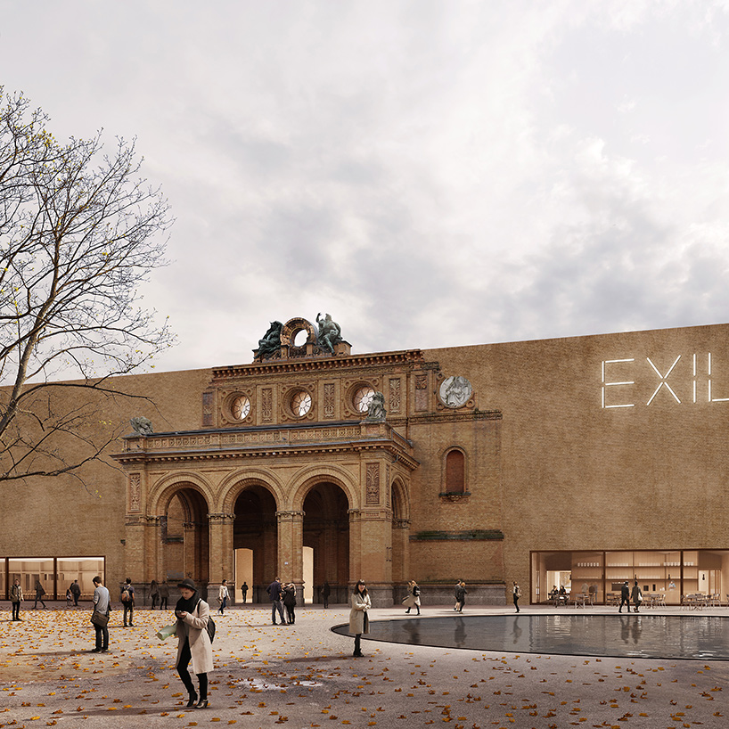 berlin's exilmuseum reveals proposed designs by DS+R, SANAA, francis kéré + more