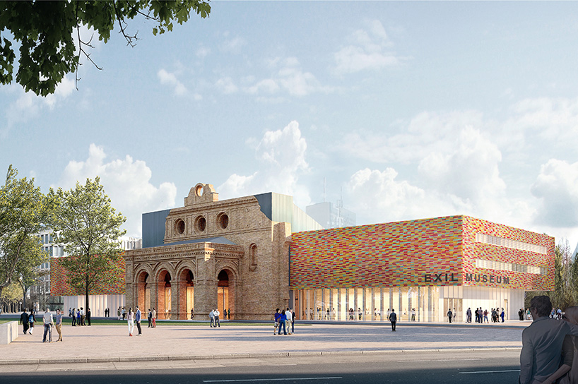 berlin's exilmuseum reveals proposed designs by DS+R, SANAA, francis kéré + more