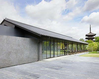 FHAMS & kosaka transform old school in kyoto into spacious hotel with zen gardens