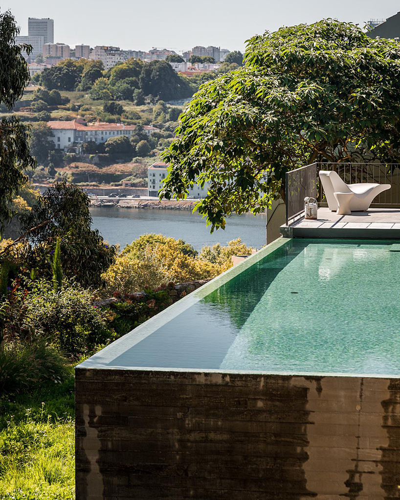 floret arquitectura boldly extends historic house near golgota, porto