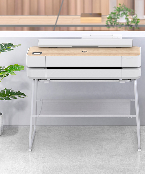 furniture that prints: HP DesignJet Studio adapts to your workspace