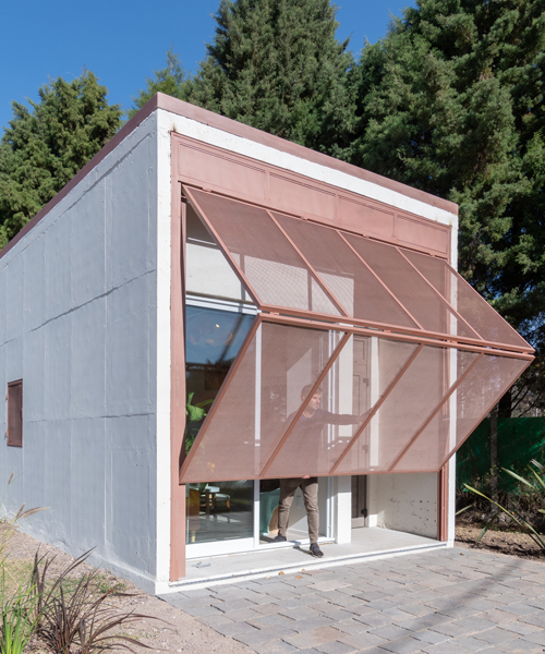 grandio's compact dwelling 'hüga' reimagines domestic space